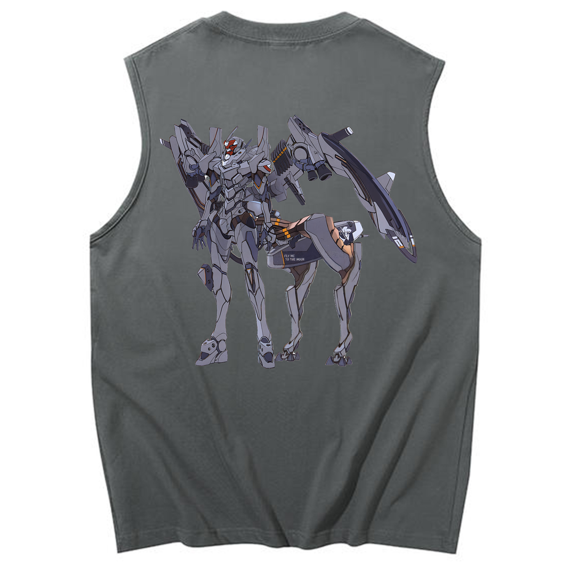 （画像用） EVA 新世紀エヴァンゲリオン コットン100％タンクトップ（背面プリント）